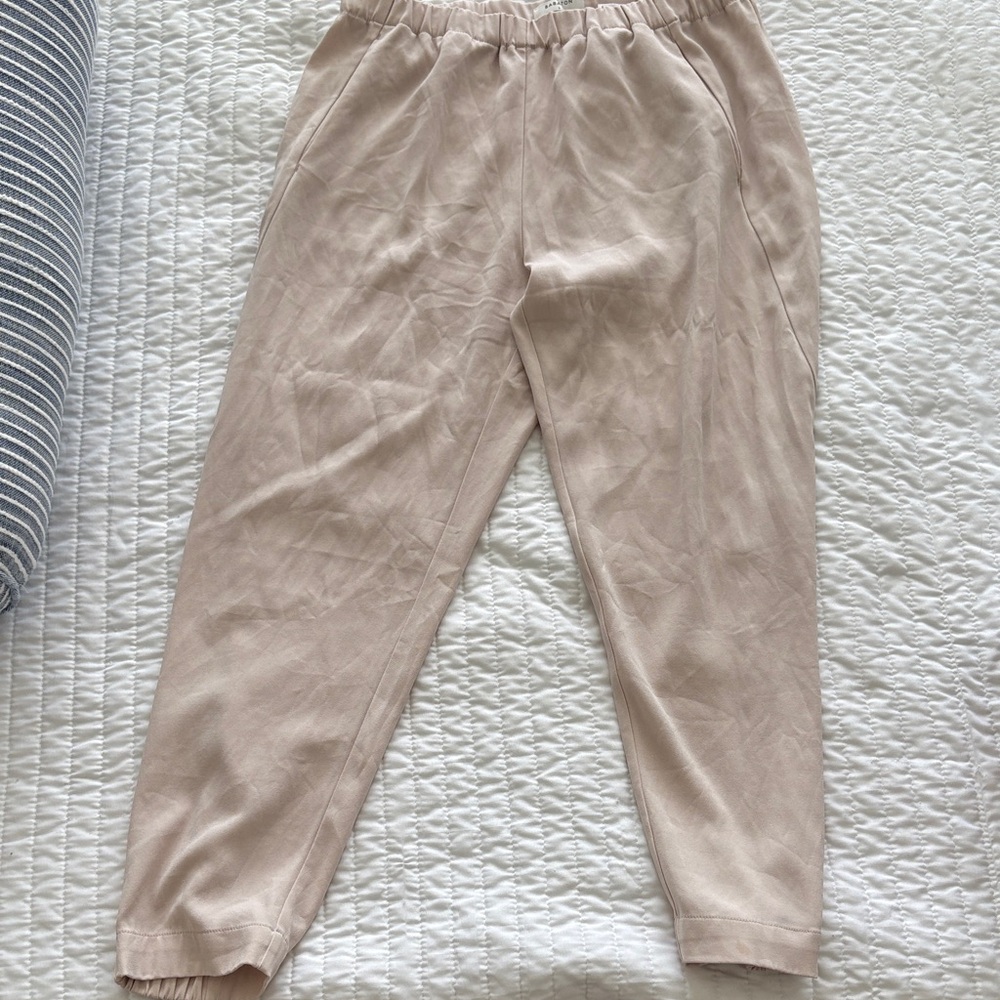 Babaton Cream Track Pants